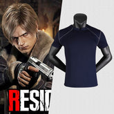 Resident Evil 4 Remake Leon Cosplay Costume T-Shirt
