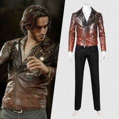 Resident Evil 4 Remake Luis Sera Cosplay Costume Leather Jacket Jacket Set