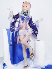 Genshin Impact Sangonomiya Kokomi Costume Set