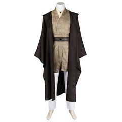 Movie Star Wars: Episode II - Attack of the Clones Mace Windu Cosplay Costume Set