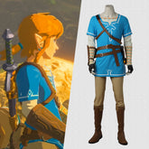 The Legend of Zelda Breath of the Wild Link Cosplay Costume Set