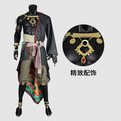 The Legend of Zelda: Tears of the Kingdom Ganondorf Cosplay Suit Anime Game Outfit