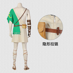 The Legend of Zelda Tears of the Kingdom Link Cosplay Costume Set