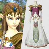 The Legend of Zelda Twilight Princess Princess Zelda Cosplay Costumes Full Set of Court Dresses