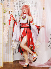 Genshin Impact Yae Miko Costume Set