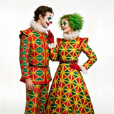 Zirkus-Paar-Kostüm – Clown-Duo für Halloween, UNISEX