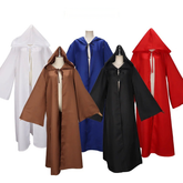 Jedi Knight Star Wars Kutte mit Kapuze Cosplay Kostuem Damen