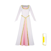 Prinzessin Fiona Shrek Weisses Prinzessinnenkleid Cosplay Kostuem Damen