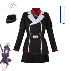 Haruka Blue Archive Schuluniform Cosplay Kostuem Damen Blau