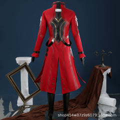 Archer Fate Serie Anzug Cosplay Kostuem Damen Rot Schwarz