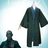 Lord Voldemort Harry Potter Dunkler Lord Robe Cosplay Kostuem Damen
