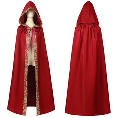 Klerus-Robe – Priestermantel mit Kapuze für Theater & Kostüm, HERREN