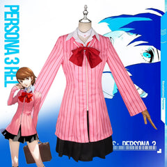 Yukari Takeba Persona Mondlicht-Battle-Set Cosplay Kostuem Damen
