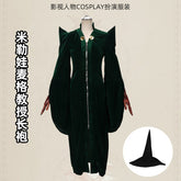 Minerva McGonagall Harry Potter Professorin Robe Set Cosplay Kostuem Damen