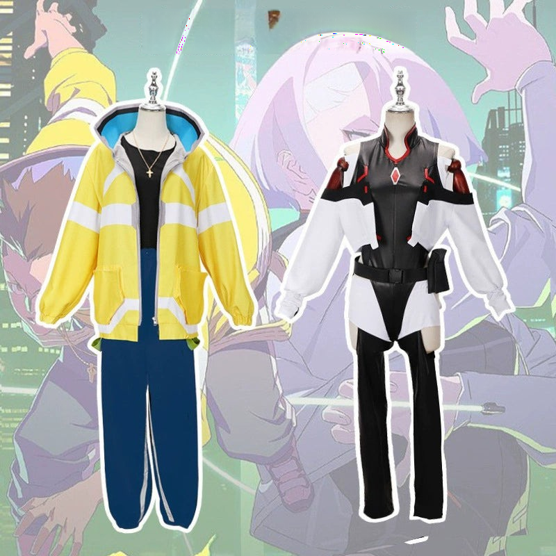 David Cyberpunk Edgerunners Runner Outfit Cosplay Kostuem Damen