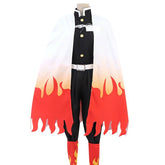 Rengoku Aniki Demon Slayer Flame Hashira Cosplay Kostuem Damen