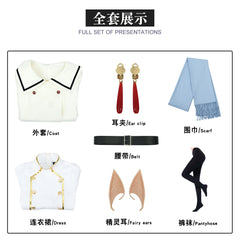 Frieren: Beyond Journey's End Elf Magical Costume Set