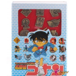 16 Stück Abzeichen Badge Detective Conan Cosplay Accessorie Badge Set Anime Manga