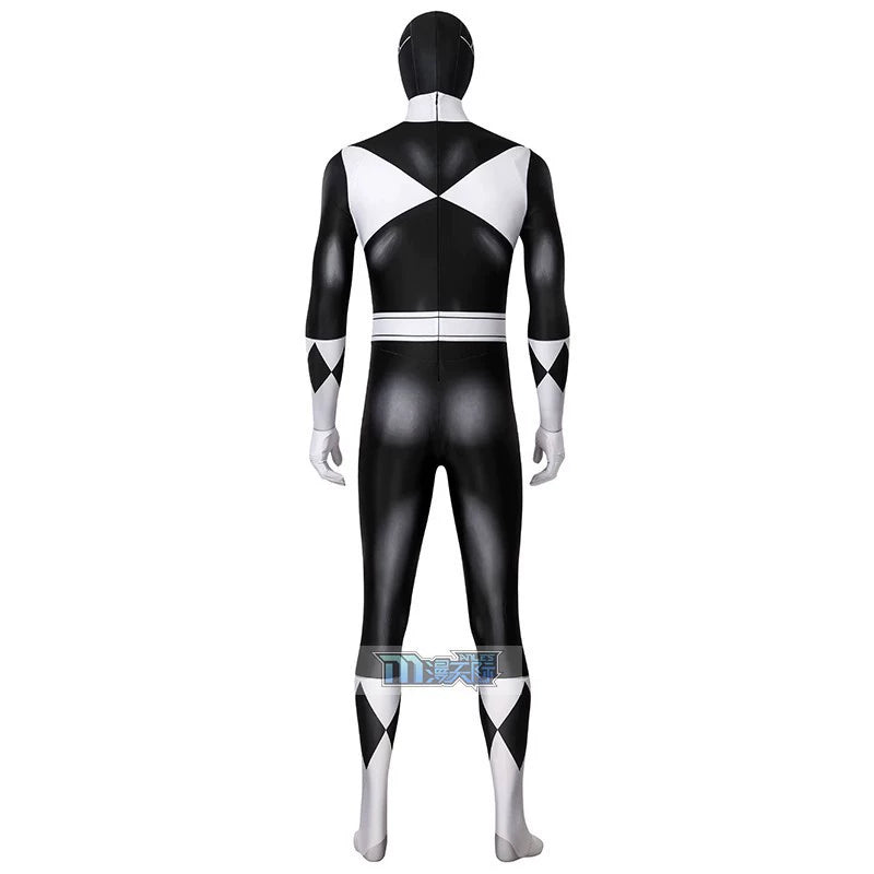 Mammoth Ranger Power Rangers Anzug Cosplay Kostuem Damen Schwarz