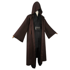 Obi-Wan Kenobi Star Wars Jedi-Meister Robe Cosplay Kostuem Damen