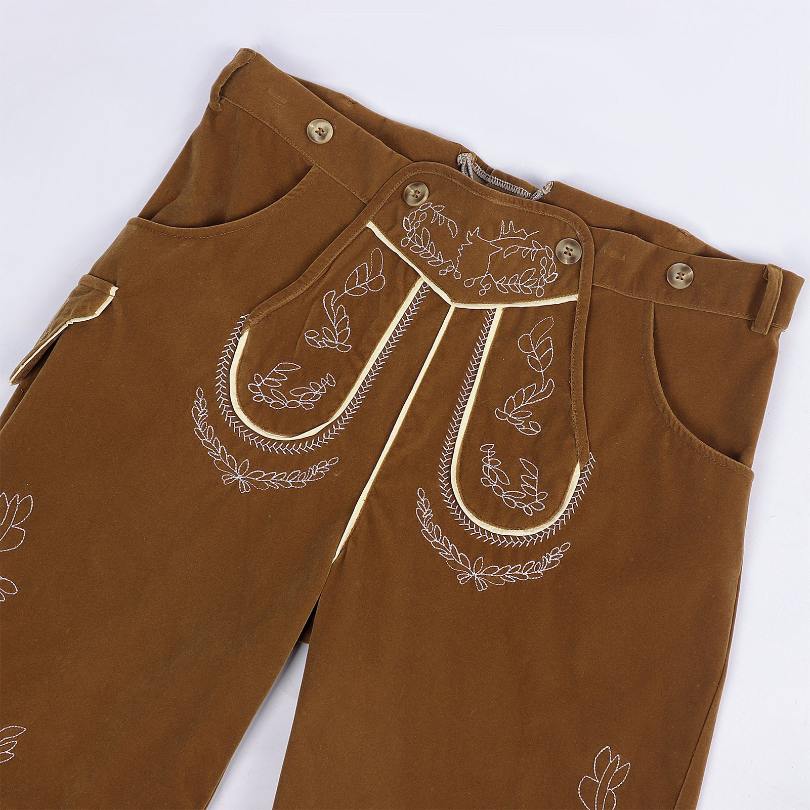 Männer-Lederhose – Trachtenlatzhose für Wiesn, HERREN