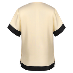 Schlitzsaum-Hemd SALE – Renaissance Kurzarm-Hemd, HERREN