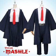 Mash Burnedead Mashle Akademie-Umhang-Set Cosplay Kostuem Damen