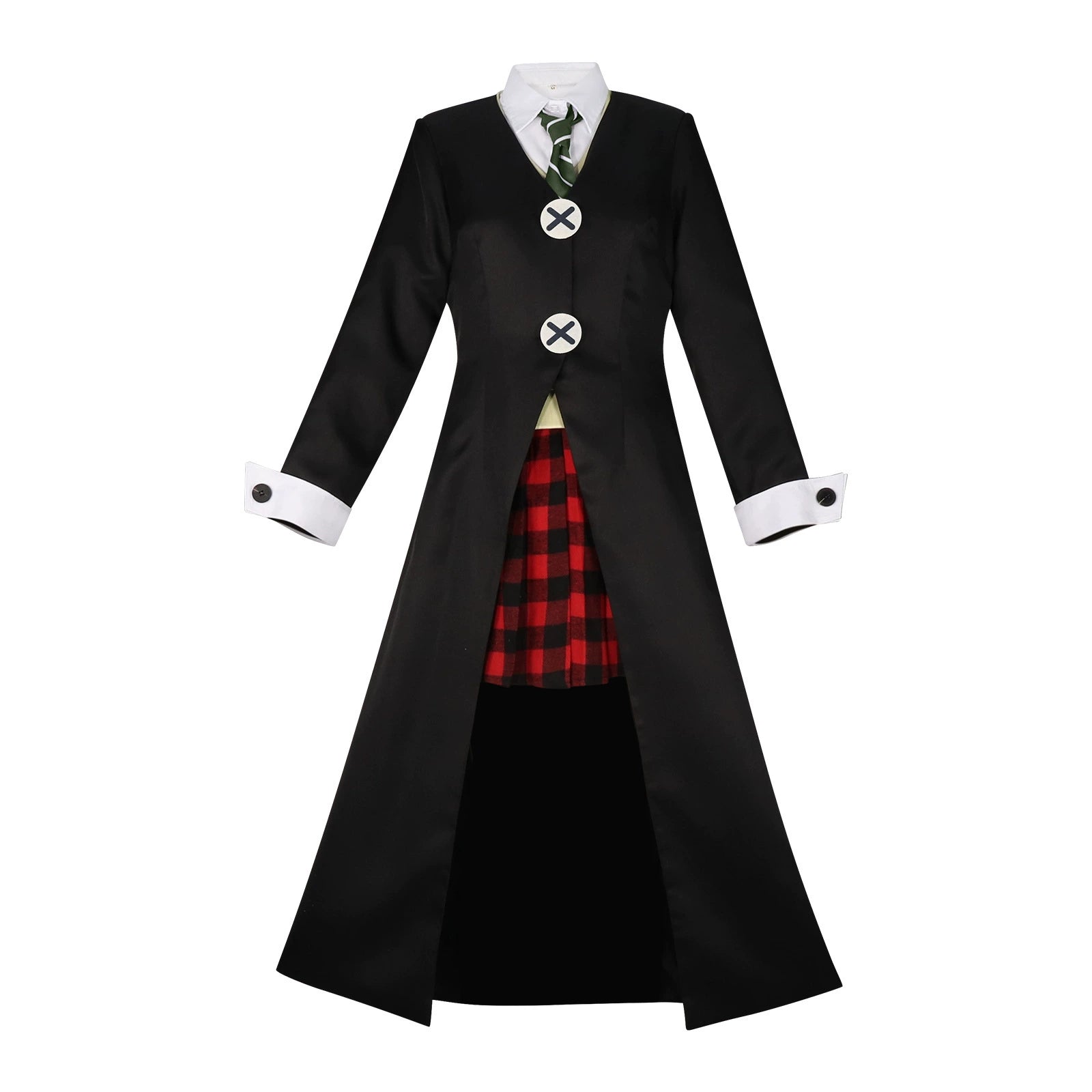 Maka Albarn Soul Eater Mantel Set Cosplay Kostuem Damen