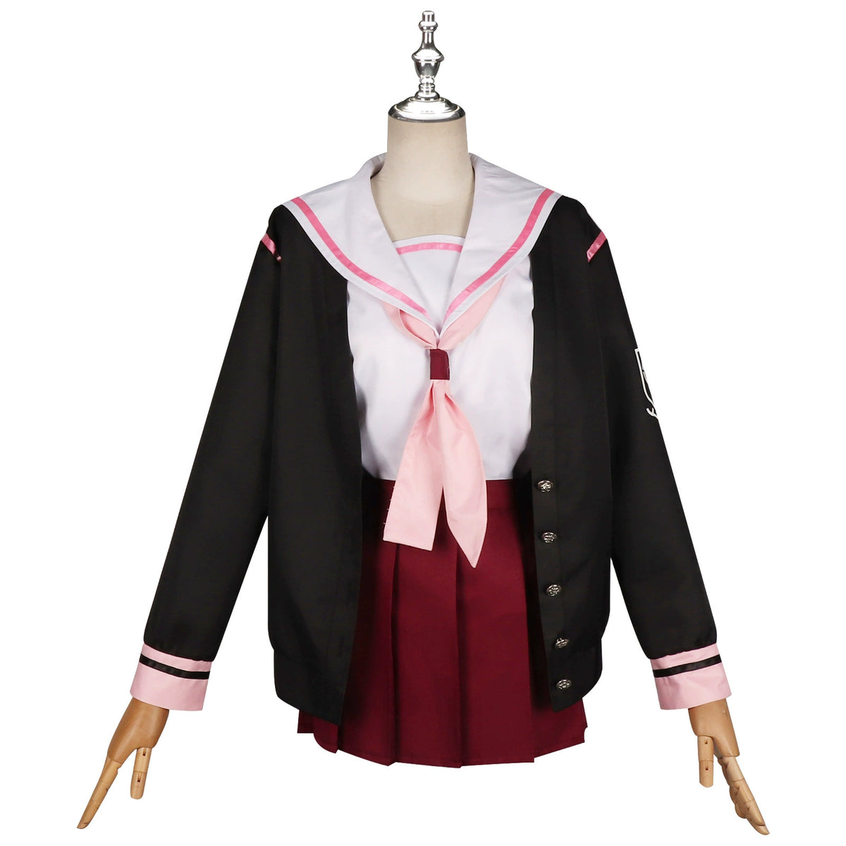 Koharu Blue Archive Matrosen-Uniform Cosplay Kostuem Damen Navyblau