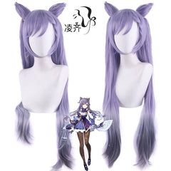 Keqing3 Cosplay Peruecke Damen