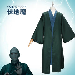 Lord Voldemort Harry Potter Dunkler Lord Robe Cosplay Kostuem Damen