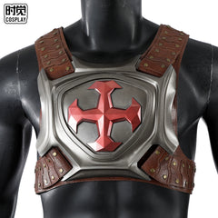 He-Man Masters of the Universe Ruestung Cosplay Kostuem Damen Silber
