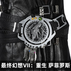 Sephiroth Final Fantasy VII Mantel-Kostuem Cosplay Damen Schwarz