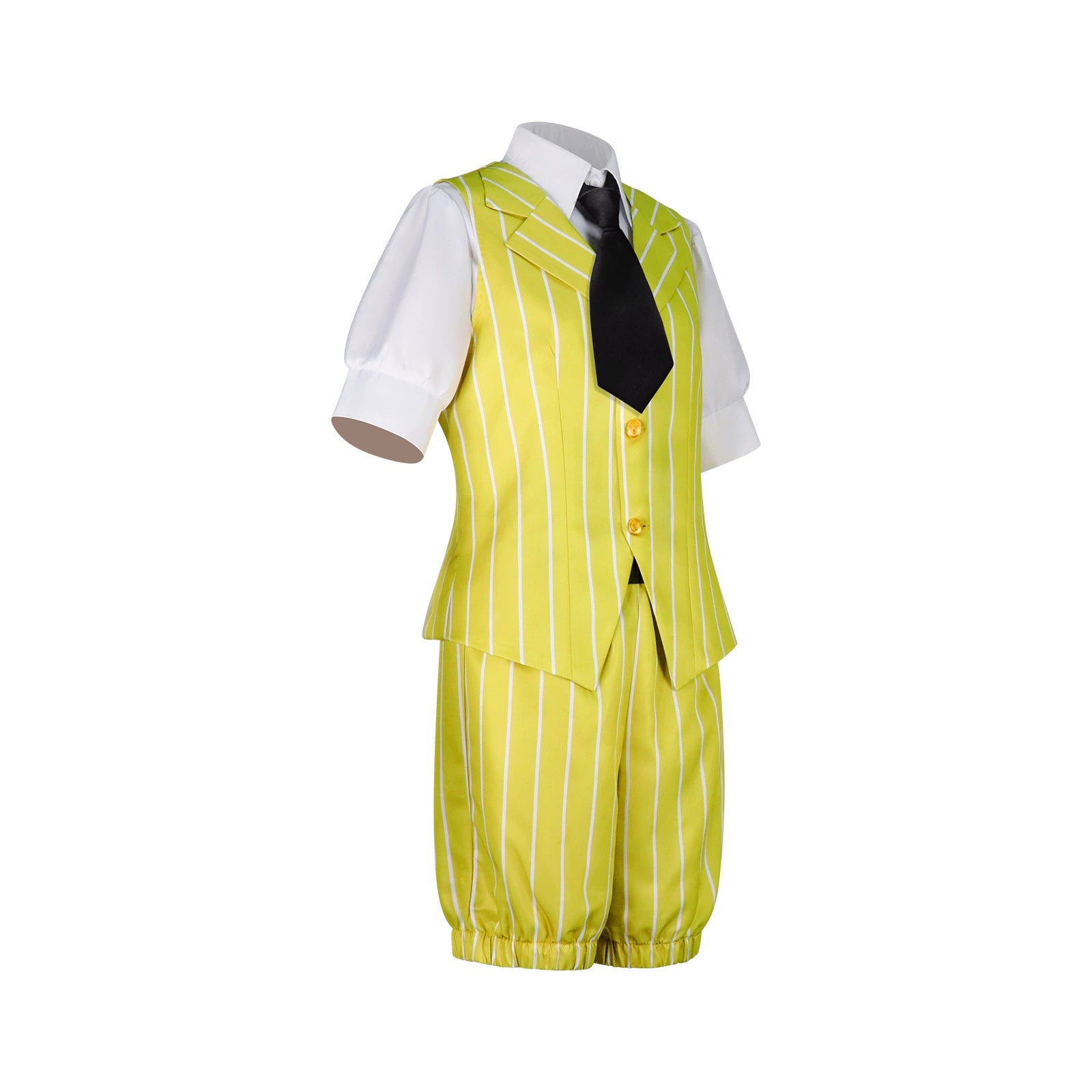 Neiro Hypnose Vocaloid Gestreiftes Kostuem Cosplay Kostuem Damen