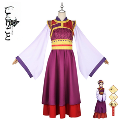Lady Rouran The Apothecary Diaries Palast-Gewand Cosplay Kostuem Damen Lila