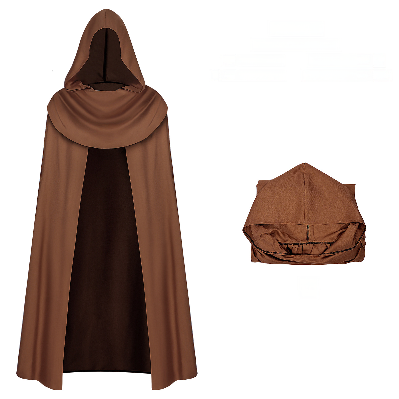 Renaissance-Kapuzenumhang – Cape in 4 Farben für Fest & Bühne, UNISEX