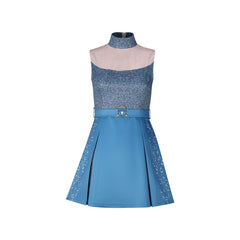 Chloe Dark Wonderland Descendants Dunkles Maerchen Kleid Cosplay Kostuem Damen