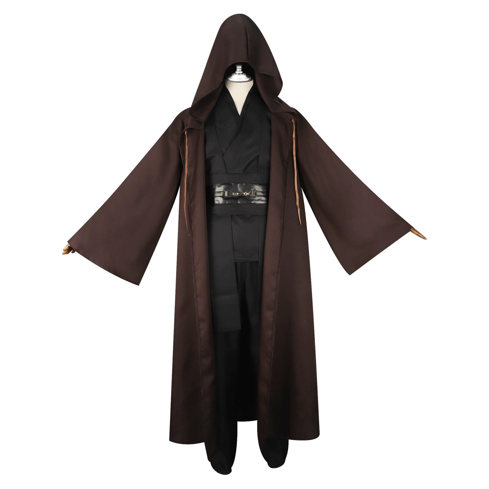 Obi-Wan Kenobi Star Wars Jedi-Meister Robe Cosplay Kostuem Damen