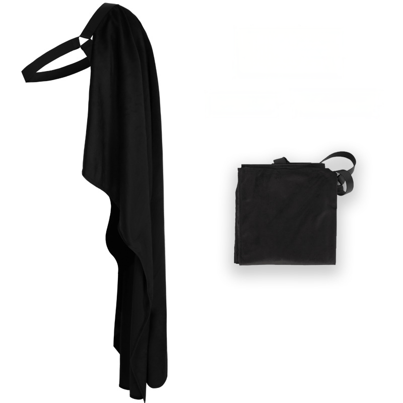 Halbschulter-Umhang mit Gürtel – Steampunk-Cape, UNISEX
