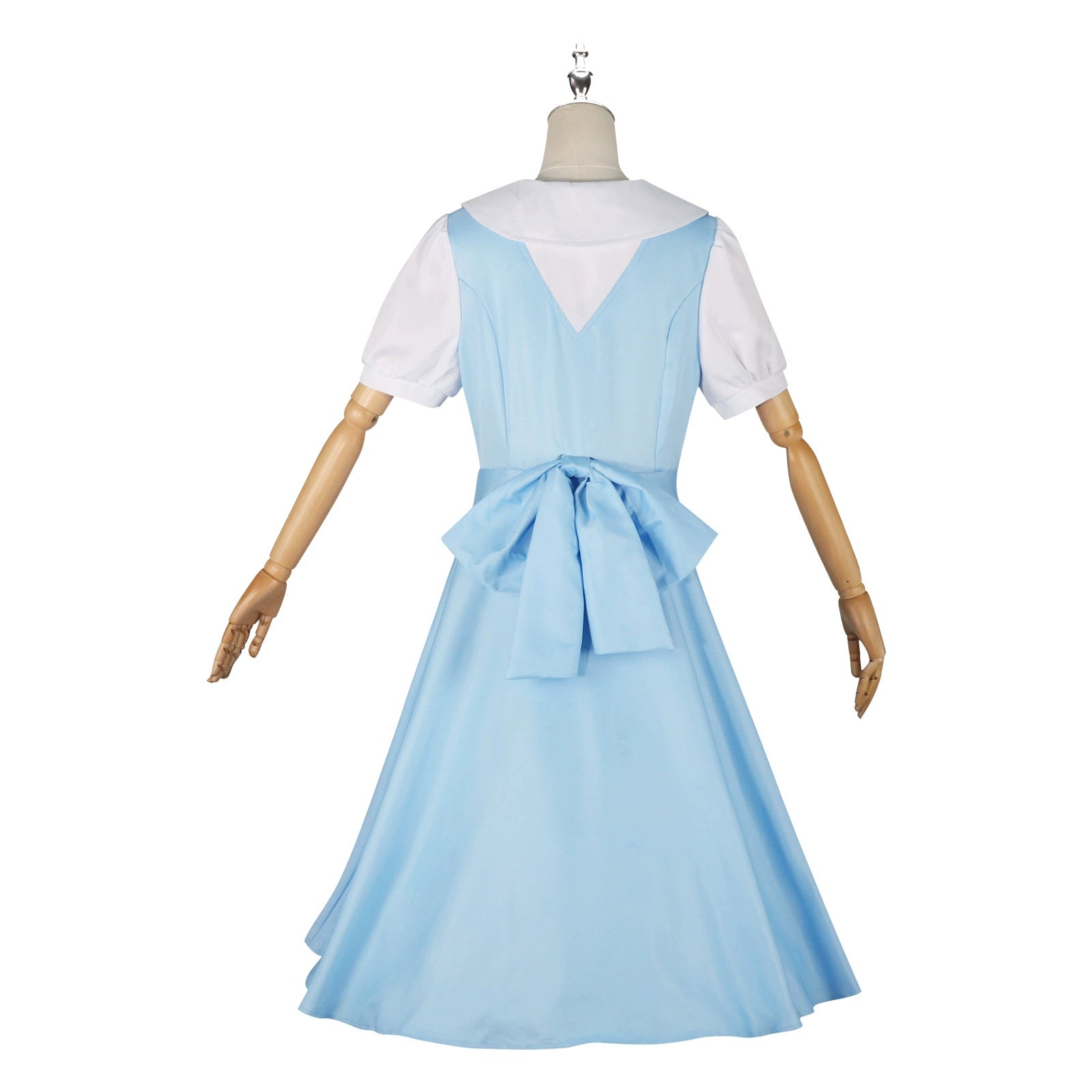 Akane Tendo Ranma Blaues Alltagskleid Cosplay Kostuem Damen