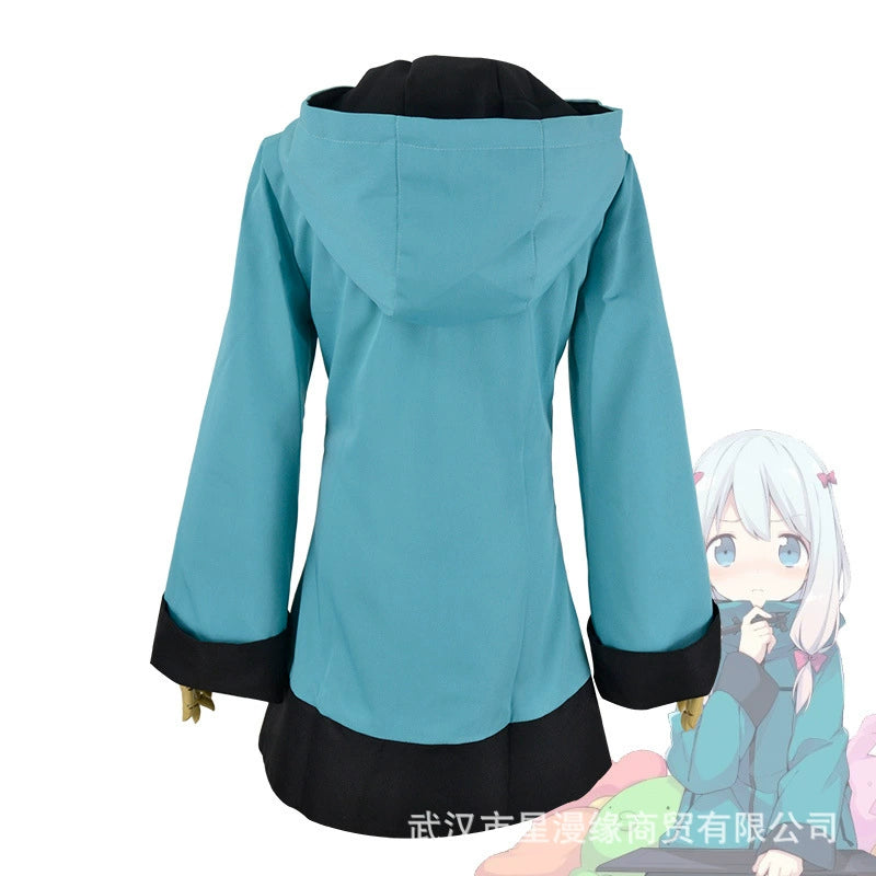 Sagiri Hoodie Eromanga Sensei Hoodie Set Cosplay Kostuem Damen