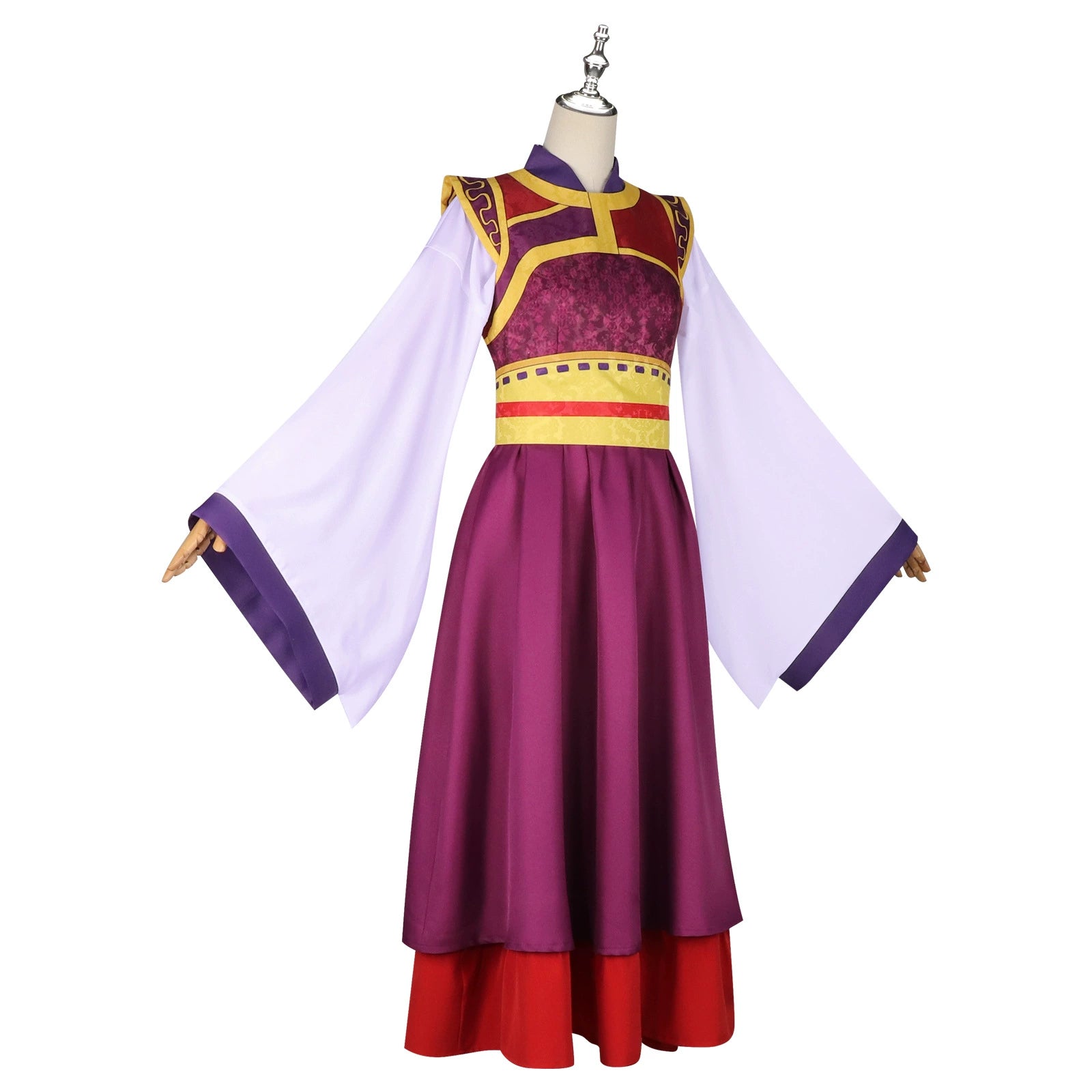Lady Rouran The Apothecary Diaries Palast-Gewand Cosplay Kostuem Damen Lila