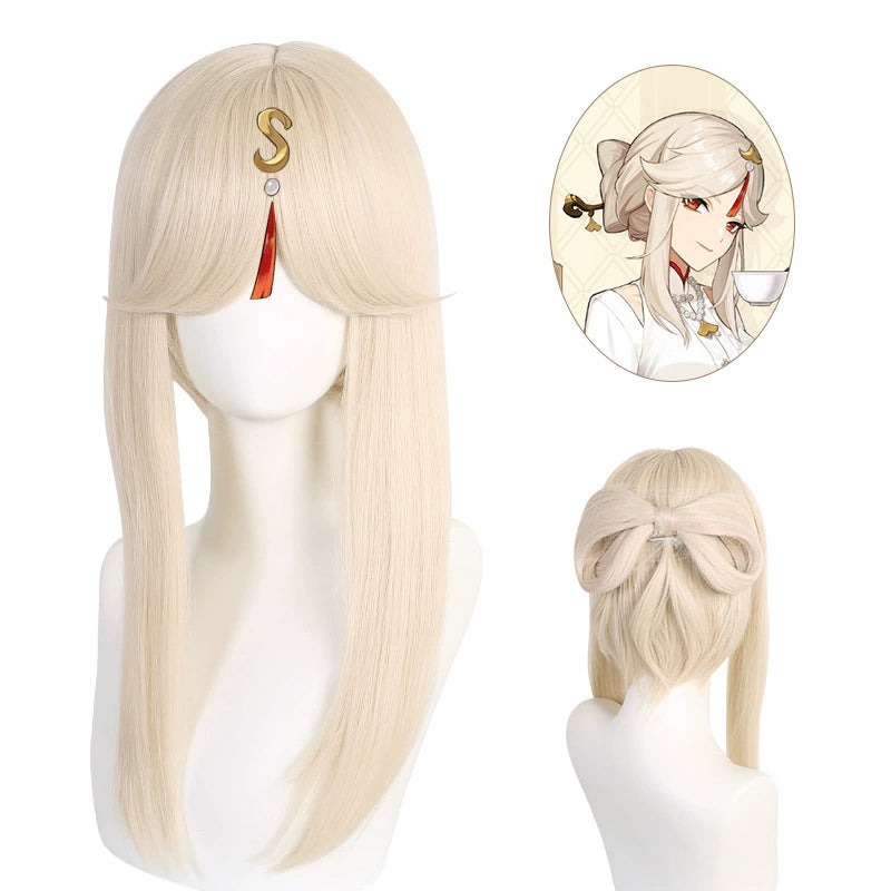 Ningguang Cosplay Peruecke Damen