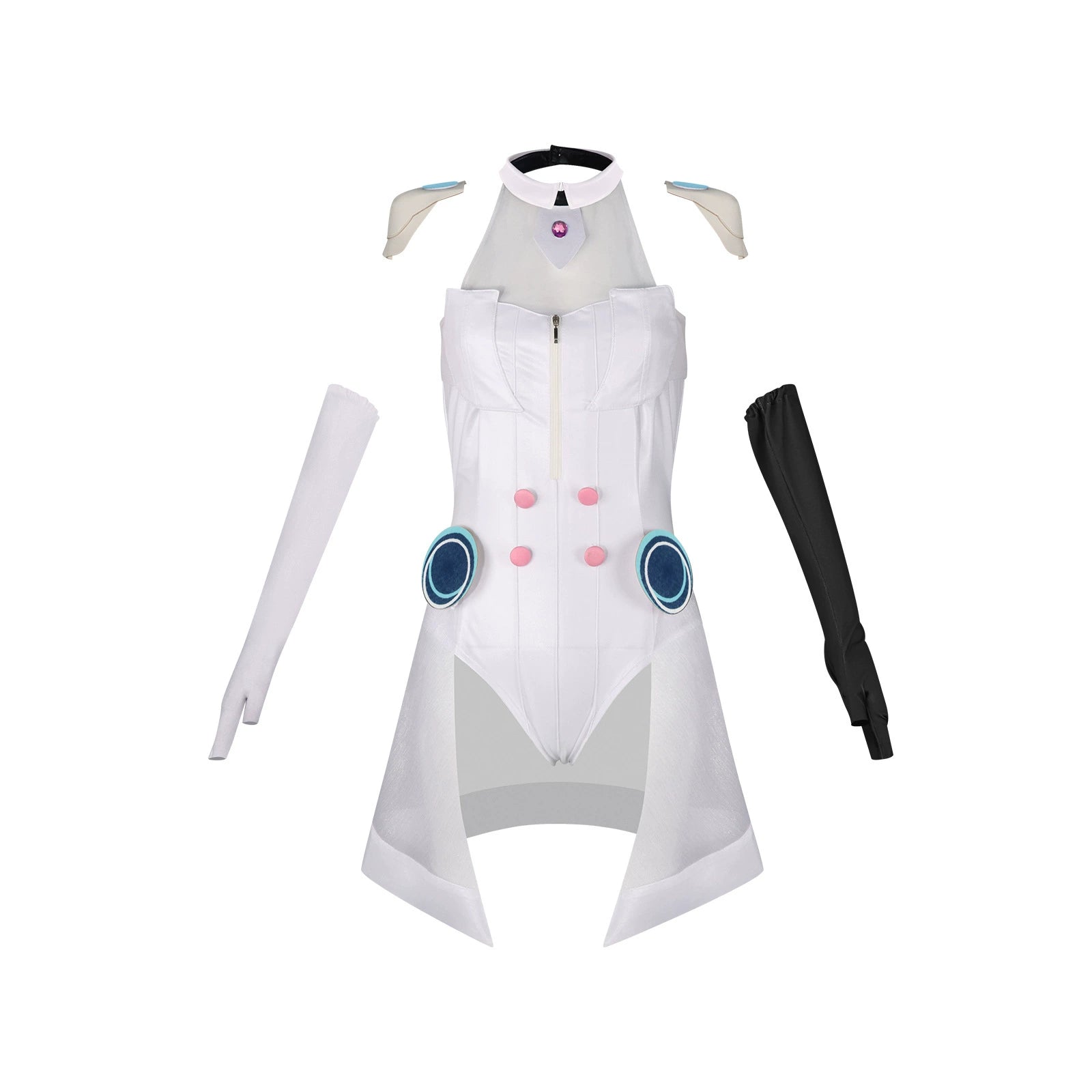 Ritsu Minetsuki BanG Dream Band Outfit Set Cosplay Kostuem Damen