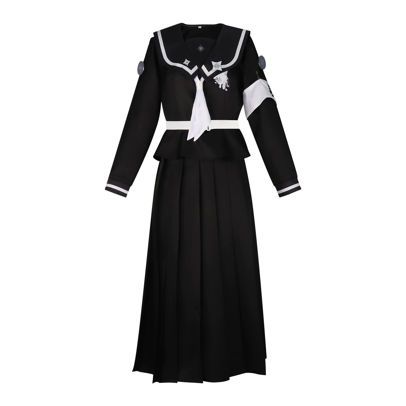 Shizuku Schwarz Centuria Verteidigungsakademie Cosplay Kostuem Damen
