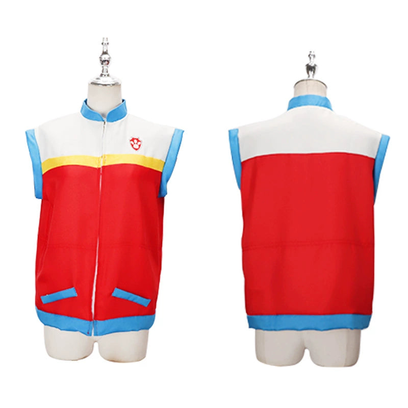 Ryder Leader PAW Patrol Rettungsteam Uniform Cosplay Kostuem Damen