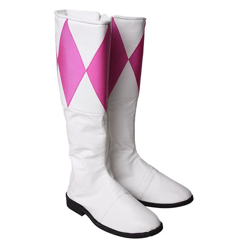 Kimberly Power Rangers Jumpsuit Cosplay Kostuem Damen Rosa