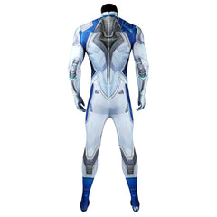 Mister Fantastic Marvel Rivals Anzug Cosplay Kostuem Damen Blau