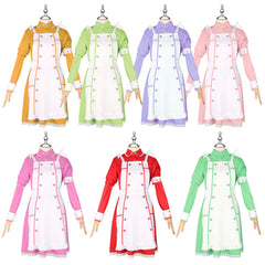 Maid Halloween & Mittelalter Dienstmaedchen-Set Cosplay Kostuem Damen