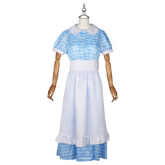 Pilgrim Girl Halloween & Mittelalter Prairie-Spitzenkleid Cosplay Kostuem Damen
